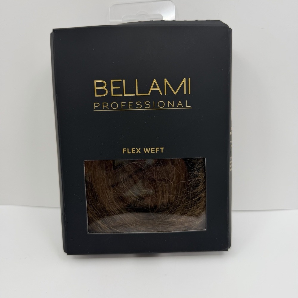 Bellami Flex Weft 16" Off Black Mocha Crème 3 SECTIONS READ DESCRIPTION!